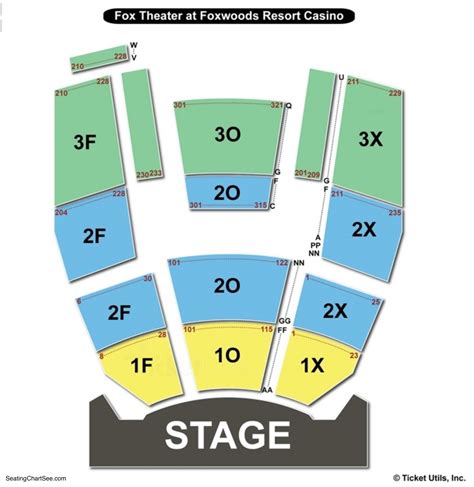 Fox theater floor plan  Louis tips, seat views, seat ratings, fan reviews and faqs